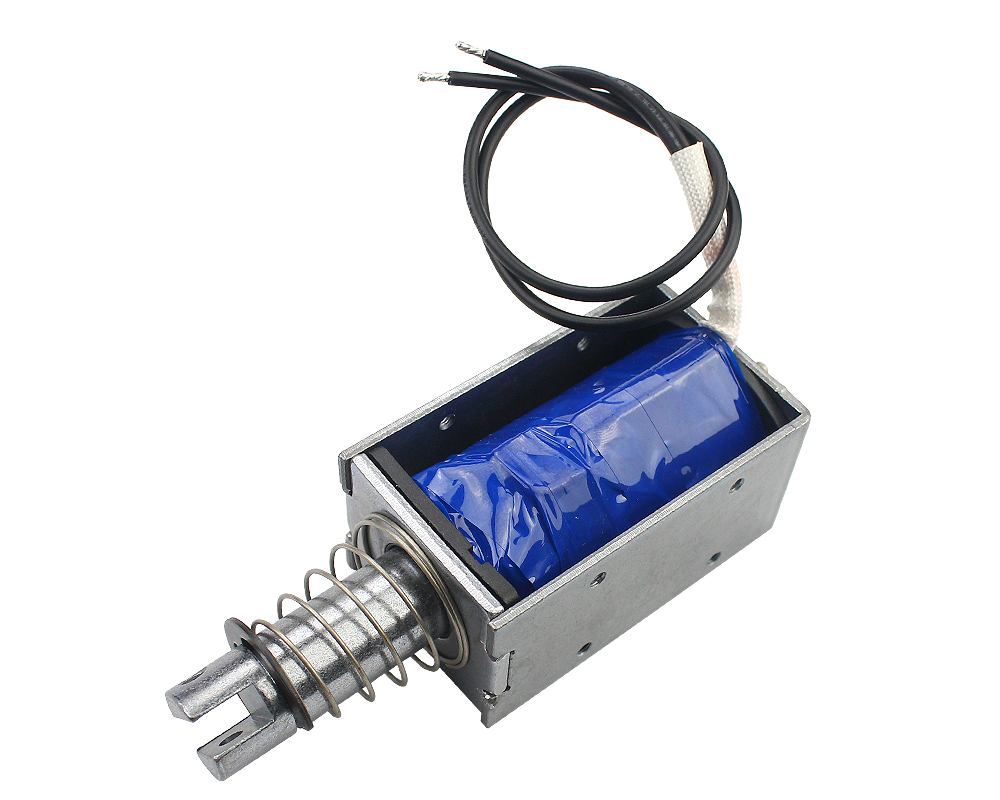 LY019 strong push-pull electromagnet DC12v 24v traction solenoid telescopic rod stroke 23mm electromagnetic lock 4 H22f54357d28043b7ac2cf3de3d99b2d8j