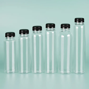 Custom Printing logo Plastic Bottle PET 100ml 150ml 200ml 250ml 300ml 350ml 400ml 450ml 500ml 550ml 1000ml Water <strong>Juice</strong> - Product Image 2