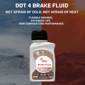 VEAS Brake Fluid Dot4 200ML <strong>Oil</strong> Flexible Braking Lubricate Antirust Anti Corrosion Extend Brake System Lifespan - Product Image 5