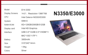 Factory Direct Laptop Core I5 Laptop Notebook prezzo di fabbrica Computer Gaming I5 I7 Made In China - Product Image 6