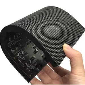 Крытый SMD полноцветный светодиодный дисплей гибкий RGB изогнутый Мягкий СВЕТОДИОДНЫЙ модуль панели P2 P2.5 P3.076 P4 различных размеров - Product Image 2