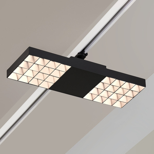 建筑照明最佳工具最大水平旋转角度350度可调发光二极管轨道灯 - Product Image 1