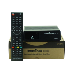 Receptor de TV por satélite Enigma2 Linux OS DVB S2X + DVB T2/C H.265 Codificación de vídeo Lector de tarjeta inteligente IPTV Box ZGEMMA H8.2H - Product Image 4