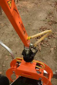 Nuevo remolque de carga de cargador forestal de tala de madera de bosque ATV 350 con grúa hidráulica y pinza - Product Image 4