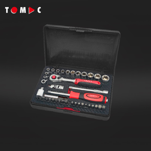 TOMAC 44 adet 1/4 "lokma takımı seti arabalar, motosikletler ve süper ince enjeksiyon durumda ve özelleştirilmiş EVA kakma ile bisikletler için - Product Image 1