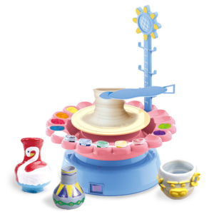 Children's Electric Pottery Machine Toy for DIY Hand-Painted Modelling <strong>Clay</strong> Machine - Product Image 1