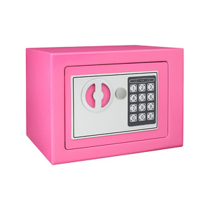 安全ボックス用レッドミニホーム重いスチール製安全ボックス電子コンビネーションロック - Product Image 3