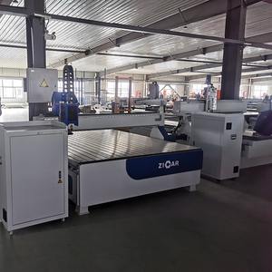ZICAR 5 Axis <strong>Cnc</strong> Machine Wood Carving Furniture Wood <strong>Cnc</strong> Machine Price in India with <strong>Auto</strong> <strong>Loading</strong> <strong>Unloading</strong> Table - Product Image 5