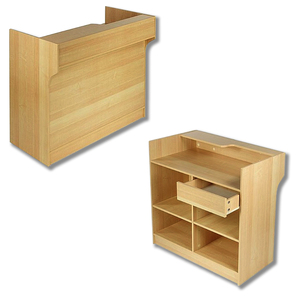 Tùy chỉnh MDF Board melamine bề mặt thanh toán Truy cập siêu thị thu ngân bảng - Product Image 6