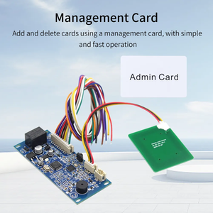 Módulo de Control DE ACCESO RFID Wiegand de 125Khz/13,56 Mhz, placa de relé PCB integrada, controlador de sistema de control de acceso - Product Image 3