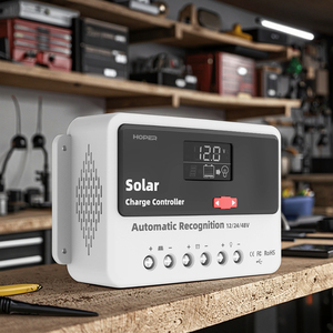 Controlador de panel solar inteligente Regulador 24V 12V DC Salida 30A PWM Controladores de cargador solar - Product Image 6