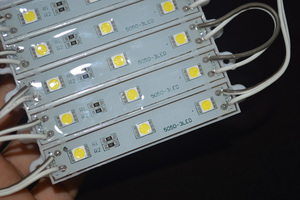 CE/Rohs DC12V 0.72W su geçirmez 3 cips 5050 LED SMD burcu modülü - Product Image 3