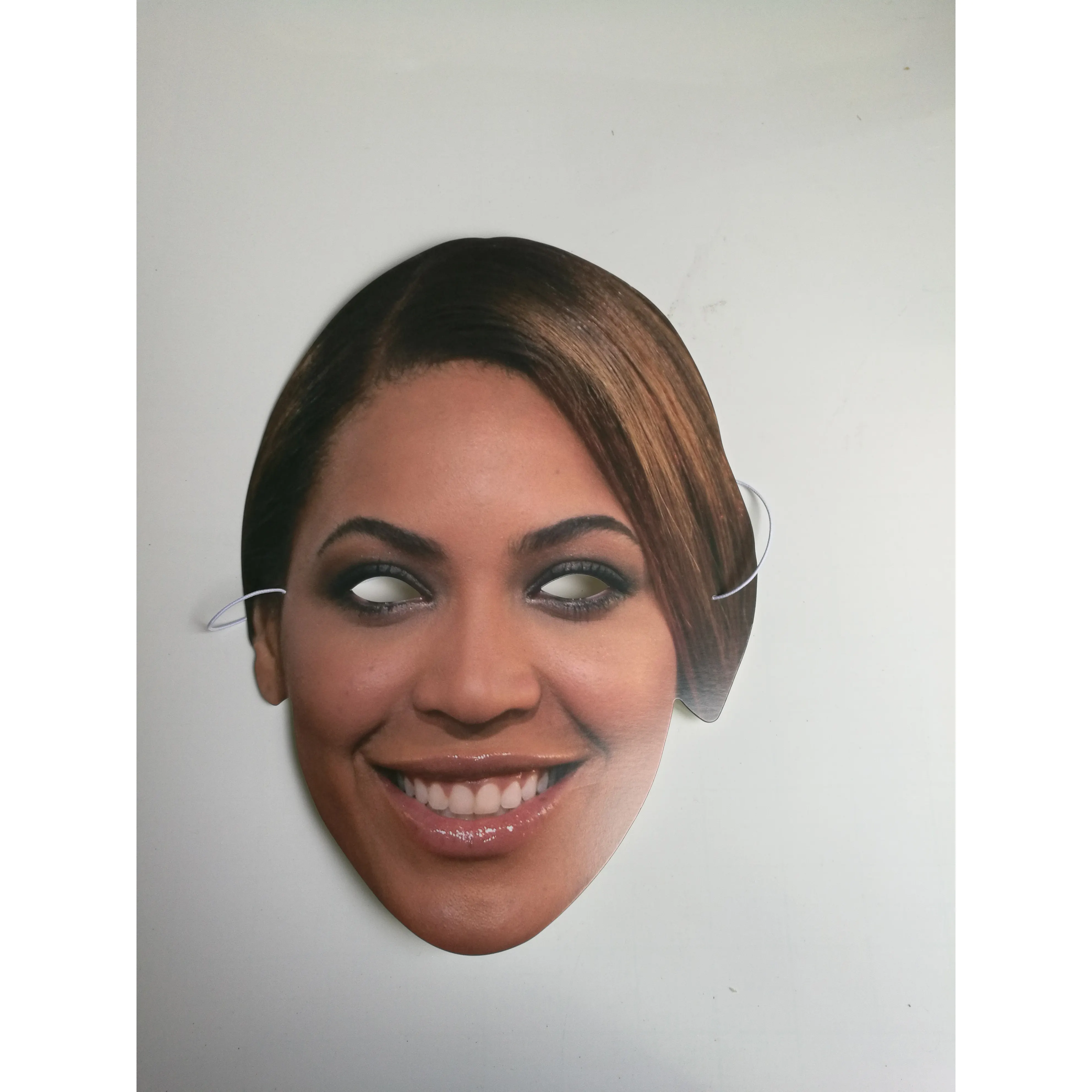 Beyonce famous singer fans head face mask