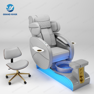 Neue Nagel Salon Möbel Luxus Pediküre Stühle Pediküre Plattform <span class=keywords><strong>Massage</strong></span> Maniküre Pediküre Stuhl Fuß Spa <span class=keywords><strong>Massage</strong></span> stuhl - Product Image 4