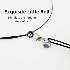 Shengfeng vui mèo đồ chơi chơi phụ kiện thay thế tập tin đính kèm đầu dây thép Cổ Tích Lông Mèo trêu ghẹo dính với chuông - Product Image 4
