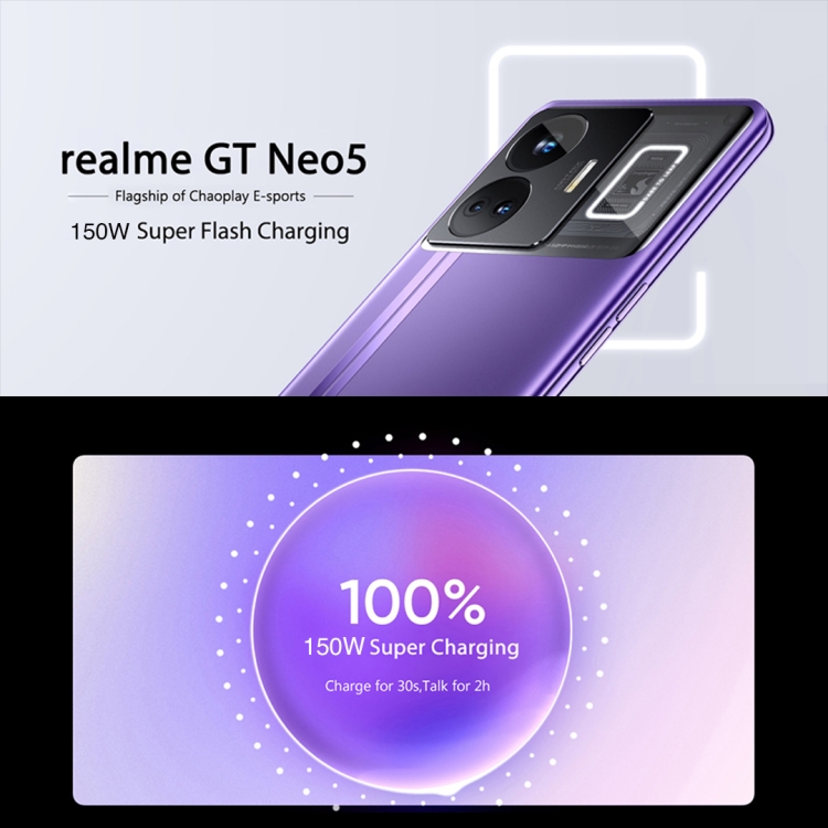 Realme GT Neo5 5G - 16GB+1TB, 240W Flash Charging Smartphone