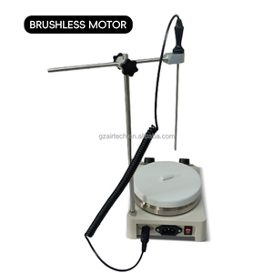 Agitador magnético de control digital de 300W con placa caliente 200-1500 RPM Mezclador de laboratorio Temporizador de control de temperatura OEM personalizable - Product Image 4