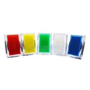 51*34mm Plastic <strong>Push</strong> <strong>Button</strong> <strong>Rectangular</strong> Illuminated <strong>Push</strong> <strong>Buttons</strong> Switching 12V <strong>LED</strong> <strong>Button</strong> Switching - Product Image 6