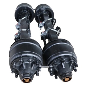 ล้อรางเพลารถประเภท HJ BPW 12T 2050 L1ล้อลากคู่สปริงคู่อะไหล่เบรกทรงสี่เหลี่ยม - Product Image 1