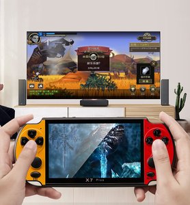 X7 Plus Dual Joystick Handheld <strong>Game</strong> Player <strong>5.1</strong>-Inch HD Large Screen Low Spec Version PSP <strong>Game</strong> Console Palm Console