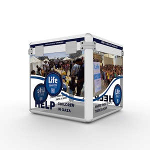 Tùy chỉnh bỏ phiếu lựa chọn nhôm Acrylic trường hợp UV in Tặng hộp - Product Image 2