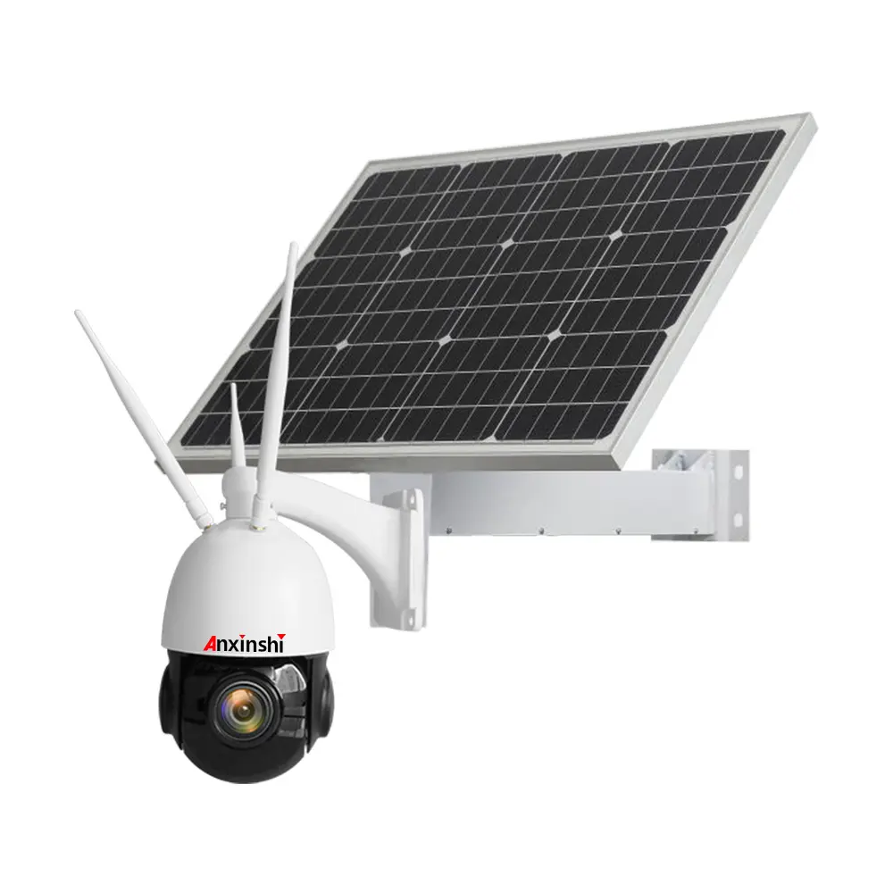 Cámara de vigilancia inalámbrica de 5MP, WiFi, 4G, IP, exterior, energía Solar, de seguridad, con sensor Sony IMX335 starlight