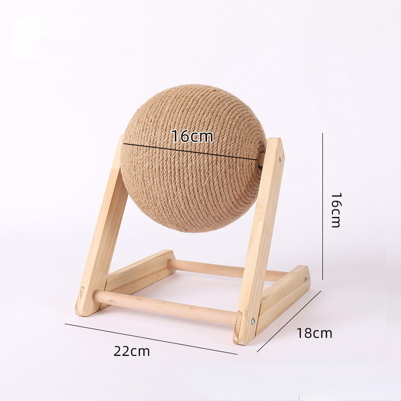 L-shaped cat catching ball medium