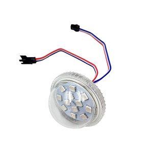 ไฟฉายพิกเซล LED ดิจิทัล12จุด55มม. 24 V LED UCS1903พิกเซล RGB LED แบบบุกเบิก - Product Image 1