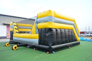 Interactive Game Inflatable Obstacle Course <strong>Leaps</strong> and <strong>Bounds</strong> Obstacle WipeOut Ball - Product Image 6