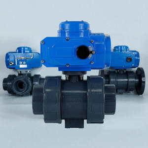 บอลวาล์วไฟฟ้าสำหรับระบบน้ำ DN40พีวีซี PPH ABS บอลวาล์วปรับแต่งได้ DN50 PN10 - Product Image 4