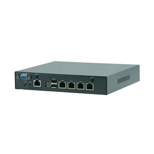 WANLAN 4 NIC Minipc Gigs Speed <strong>Network</strong> Server J1900 Quad Core <strong>Computer</strong> Pfsense Firewall Mini Pc Fanless Barebone Embedded Linux