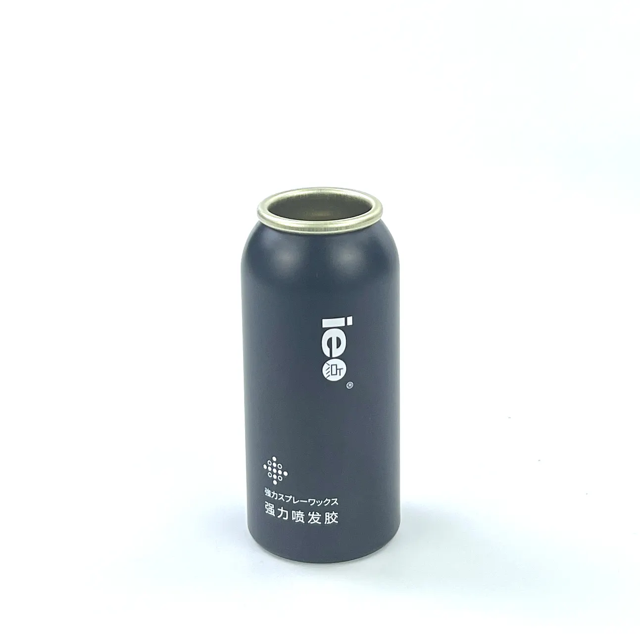 Lata de alumínio vazia personalizada de alta qualidade, embalagem de lata de aerossol vazia para cera de cabelo
