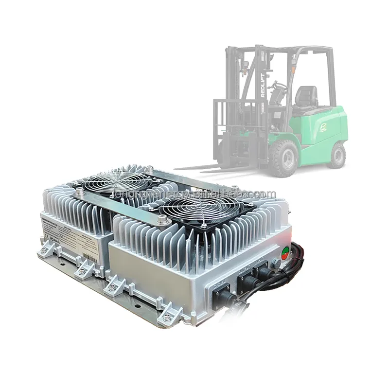 Slimme Acculader 48V Lifepo4 Acculader Intelligente Lithium-Ion Batterij Heftruck Oplader