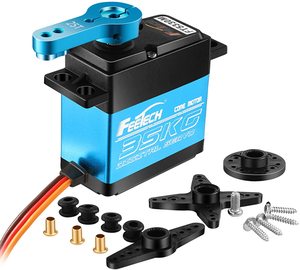 RDS3235 35KG HV Roboter Servo Metall getriebe Hoch drehmoment Corel ess Motor Digital Servo für RC Roboter Arduino