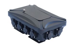IP65 <strong>1</strong> in 8 <strong>Output</strong> DMX Isolated or Wireless Splitter 8 Console DMX 512 LED Signal Splitter Can with Powercon True <strong>1</strong> <strong>Input</strong> - Product Image 5
