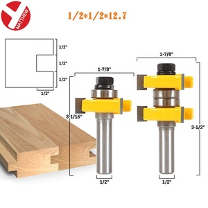 Carbide Tipped Woodworking Tenon <strong>Cutter</strong> Panel and Floor <strong>Cutter</strong> <strong>T</strong> &amp; <strong>G</strong> Router Bits - Product Image 3