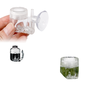 Hochwertiger 4-in-1-CO2-Diffusorzerstäuber für Aquarium-Pflanz behälter mit Blasen zähler und Keramik ersetzen - Product Image 1