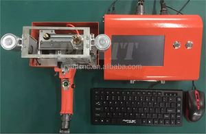 Auto Vin Nummer Punkts trahl daten Matrix 2d Code Gravur werkzeug auf tragbarer pneumatischer Stahl markierung maschine - Product Image 4