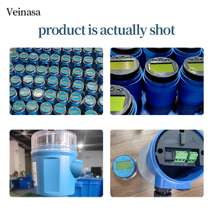 Veinasa-ULLE超声波液位计0.5-10m范围4g液晶显示器4-20毫安输出内置液位测量仪 - Product Image 6