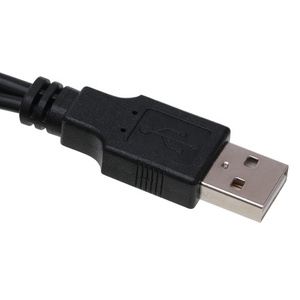 40厘米双USB 2.0至Sata 7 + 15 22针适配器电缆SATA数据线，适用于2.5英寸硬盘驱动器HDD线 - Product Image 4