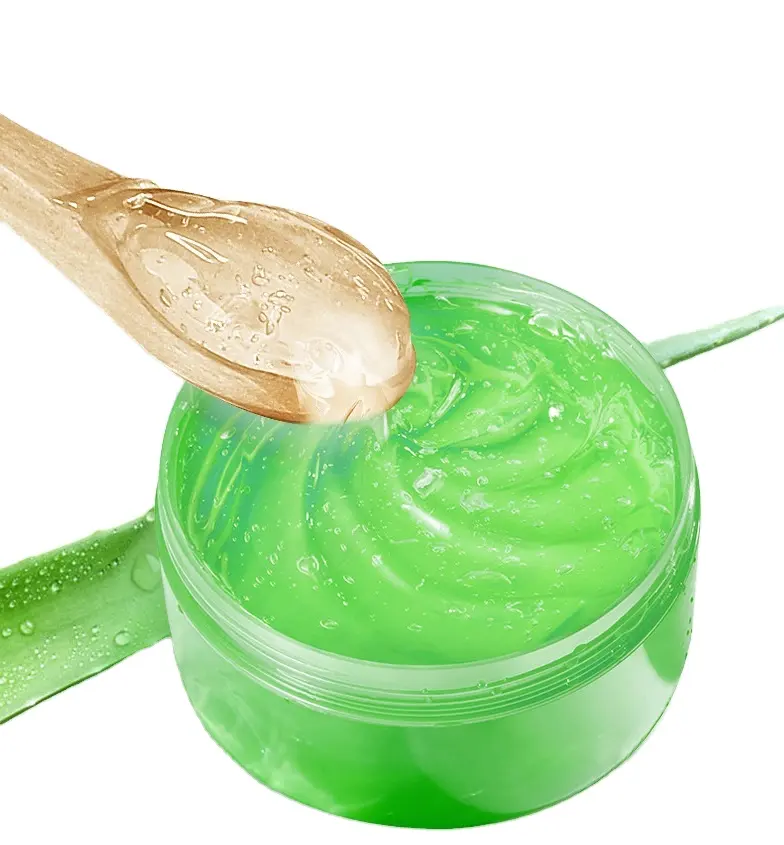 Vente en gros 100% Gel d'Aloe Vera Bio Marque privée Hydratant Apaisant Blanchissant Coups de soleil Réparateur Gel d'Aloe Vera