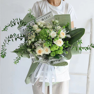 Shinewrap工場卸売イングランドスタイルの花包装紙新聞花屋ギフト包装紙シート高品質の紙 - Product Image 6