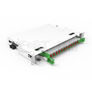 Panel de conexión de fibra FC de 144 puertos para telecomunicaciones/centro de datos Modular ODF Chasis POE Compatible SM G657A1 OM3/OM4 insensible a la flexión - Product Image 5