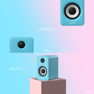 Midiplus V2 V2 toptan yüksek kaliteli ses Mini taşınabilir 2*25W Bluetooth hoparlör kablosuz aktif stüdyo monitörleri hoparlör çifti - Product Image 4