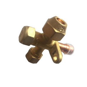 SSV-JA5GSHC-15真鍮サービスバルブ5/8インチODF接続サイズ冷凍 & 熱交換用 - Product Image 3