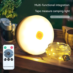 Outdoor Solar <strong>LED</strong> Lighting Strings Remote Control Atmosphere Fixtures for Camping Tent Emergency with Measure <strong>Tape</strong> - Product Image 2