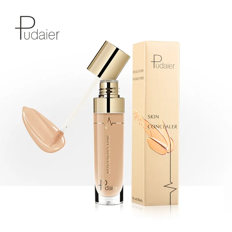 Pudaier Cosmetics Concealerフルカバレッジロングウェアコンシーラーメイクアップアンダーアイダークサークルニキビの傷