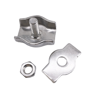 2Mm 3Mm 4Mm 5Mm 6Mm T316 Cáp Thép Không Gỉ Kẹp Chủ Đề Dây Rope Grip Cáp Simplex Kẹp - Product Image 5