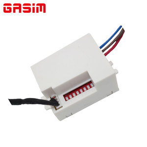 Detectores de sensor PIR GASIM de 360 ° 12 V 24V DC 110 220 240 V AC Interruptor de sensor de movimiento infrarrojo con tamaño pequeño