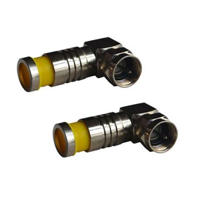 RG6 RG59 F连接器RG11 90度压缩F连接器 - Product Image 4